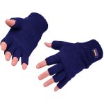 Insulated Fingerless Knit Glove