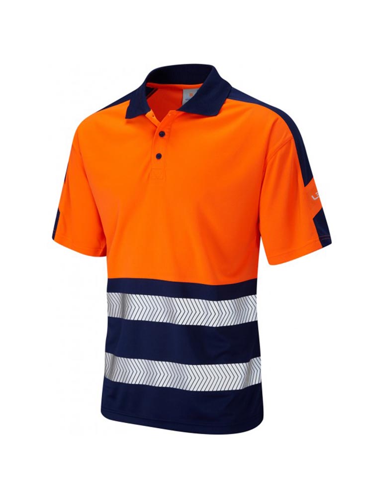 Leo EcoViz Performance+ Dual Colour Polo Shirt