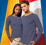 Mens Marinière coastal long sleeve tee